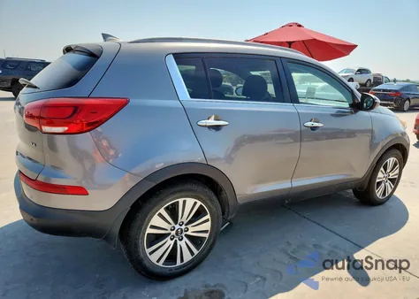 2015 Kia Sportage Ex from USA, damaged, VIN KNDPC3AC1F7719614